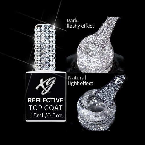 Reflektierender Decklack, 15 ml/0,5 oz.