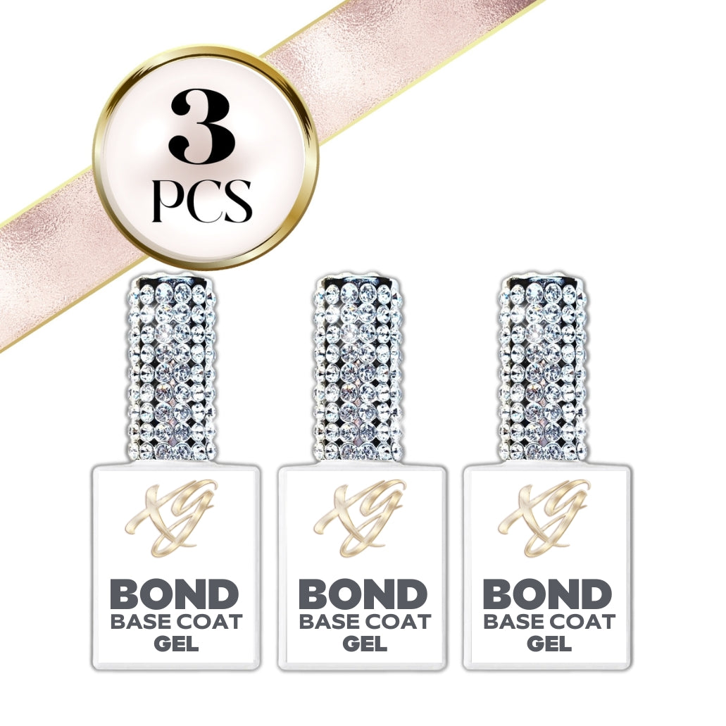 XG BOND Base Coat, 15 ml - 3 Stück