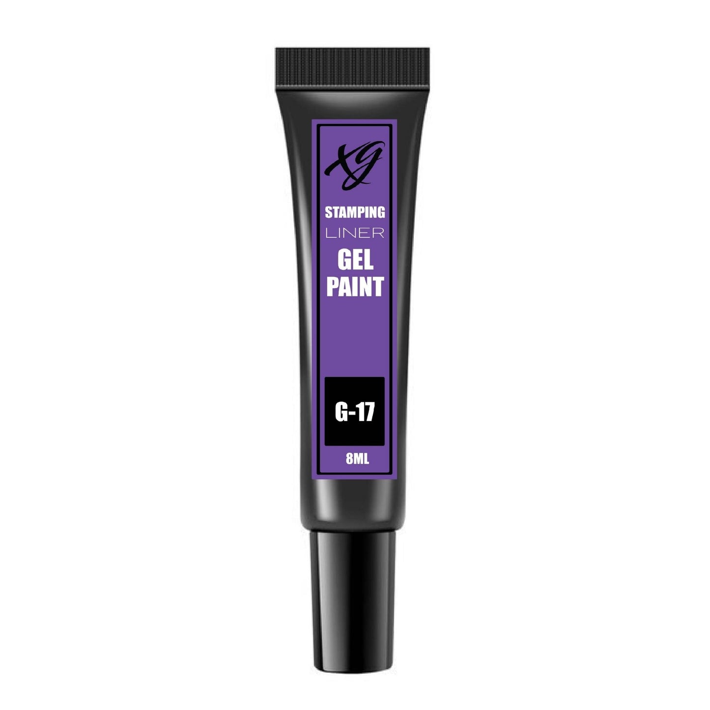Stampogu krāsa, Liner gels tūbiņā, Nr: 17, neona violeta