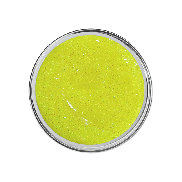 Brilliant krāsainais gēls Glitter Yellow